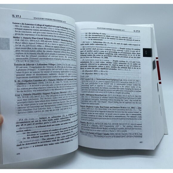 Ontario Annual Practice 2020-2021 Thomson Reuters Hardcover Book Law Canada - Picture 9 of 14